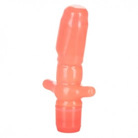 Коралловый анальный вибратор Vibrating Anal T