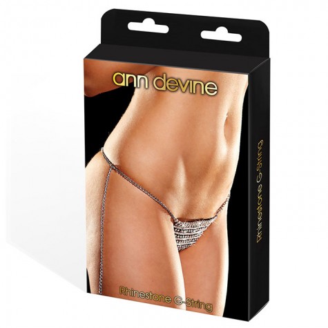 Трусики-стринги из кристаллов Rhinestone G-String